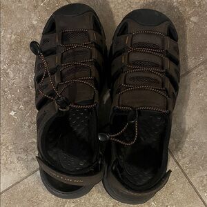 Skechers Dark Brown Men's Sandals